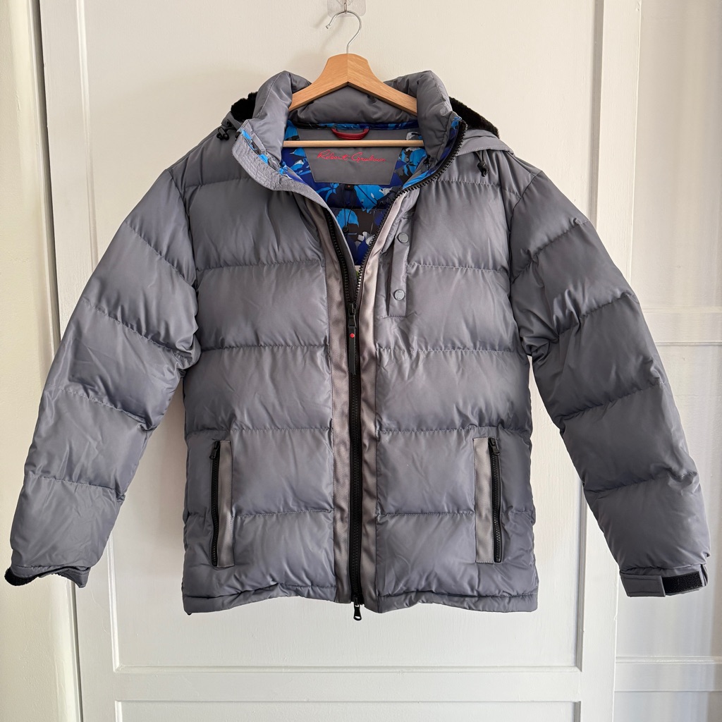 Robert Graham Gray Puffer Jacket